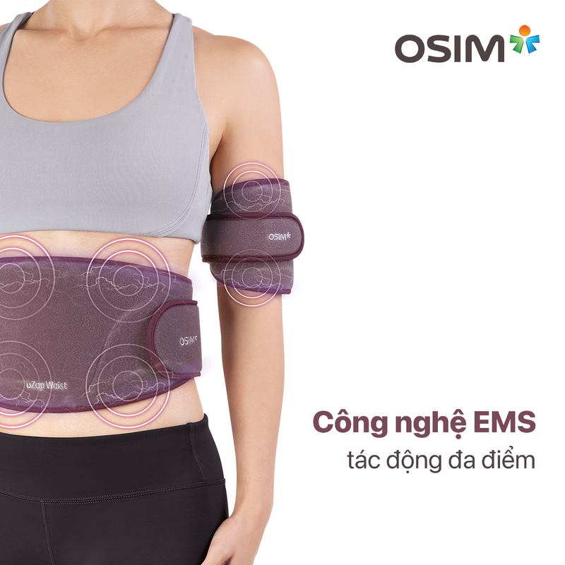 Bộ Đai thon gọn OSIM uZap Arm & Waist