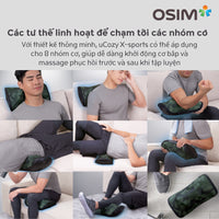 Gối massage Cổ & Vai OSIM uCozy X-sports